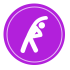 stretching icon